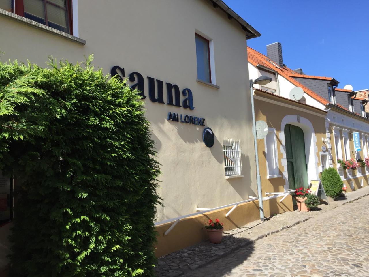 Pension & Sauna Am Lorenz Calbe Exterior photo